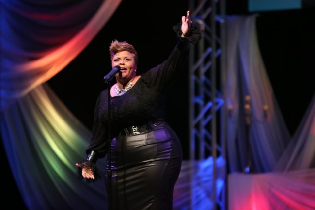 Tamela Mann Performs At Lamplighter Awards 2014