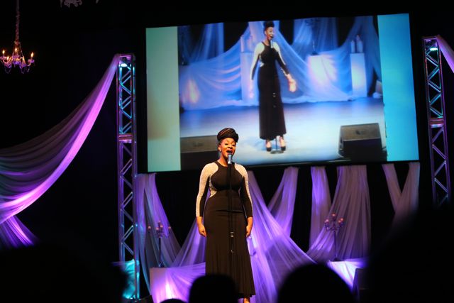 Jessica Reedy Performs At Lamplighter Awards 2014