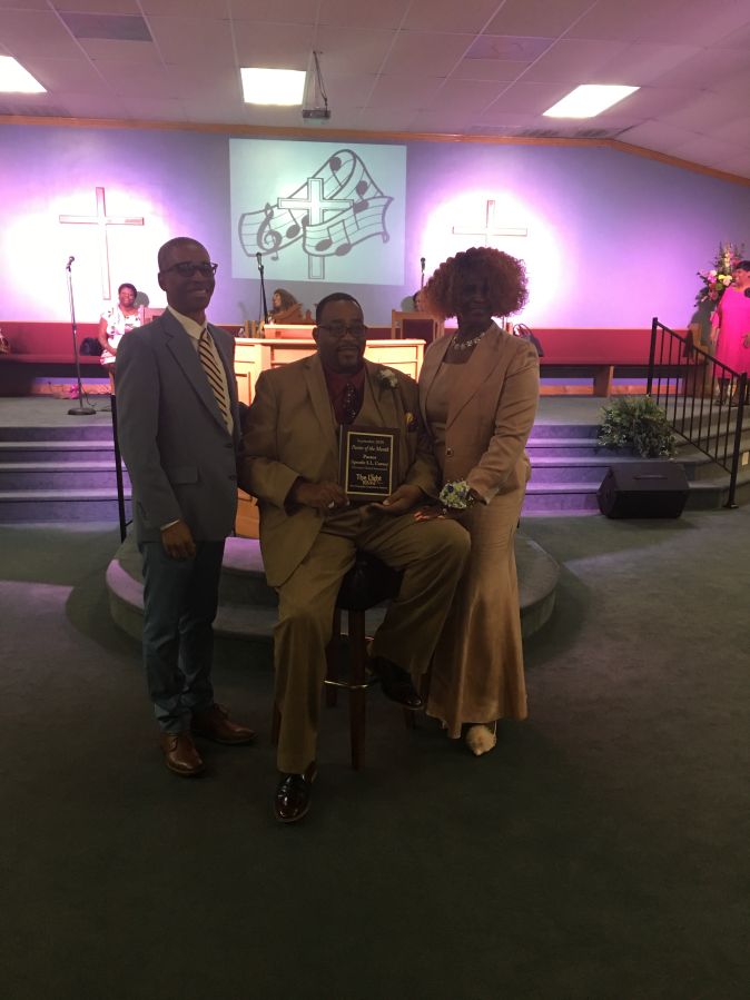 2018 September Pastor Of The Month