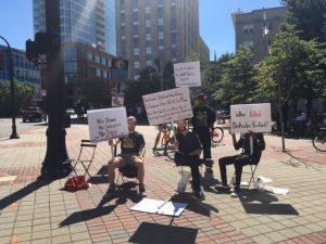 DeAndre Ballard Protest