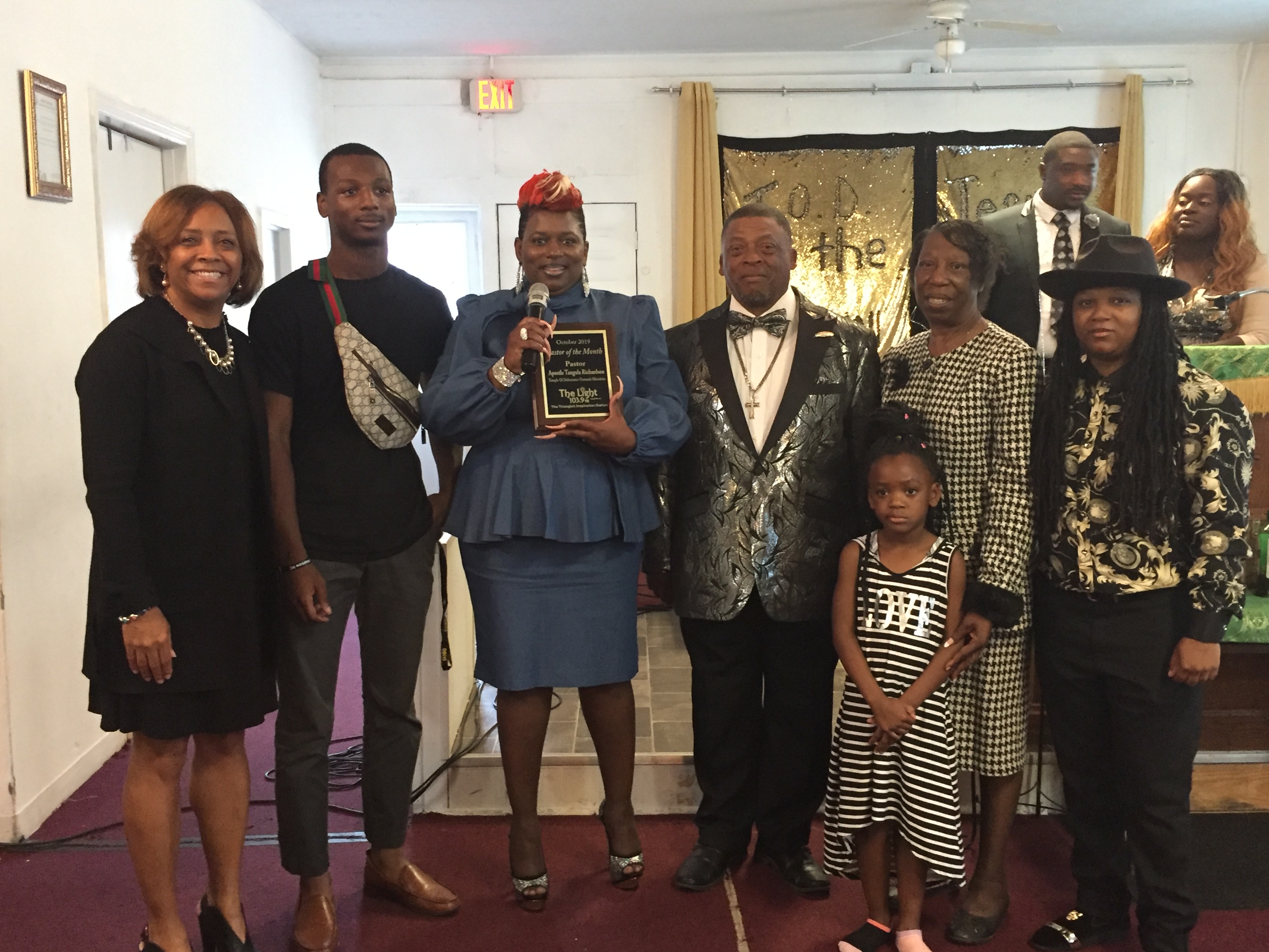 October Pastor of the Month