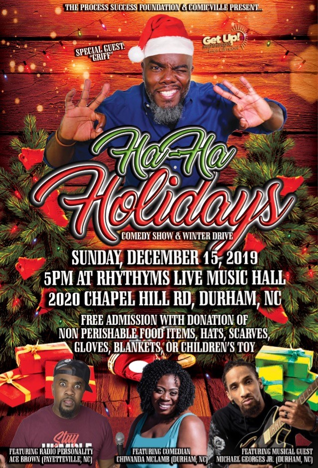 Griff's HaHa Holiday Comedy Show and Winter Drive