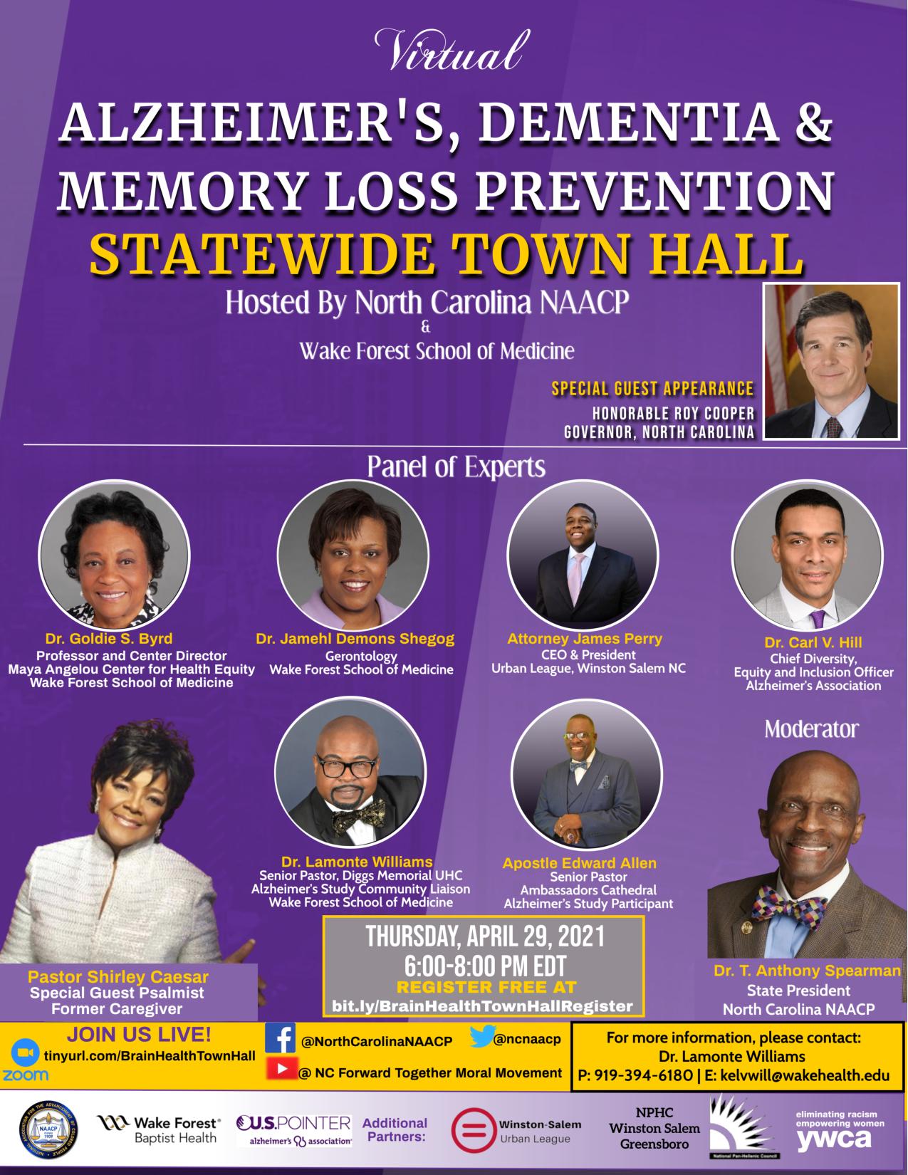 Memory Loss Town Hall