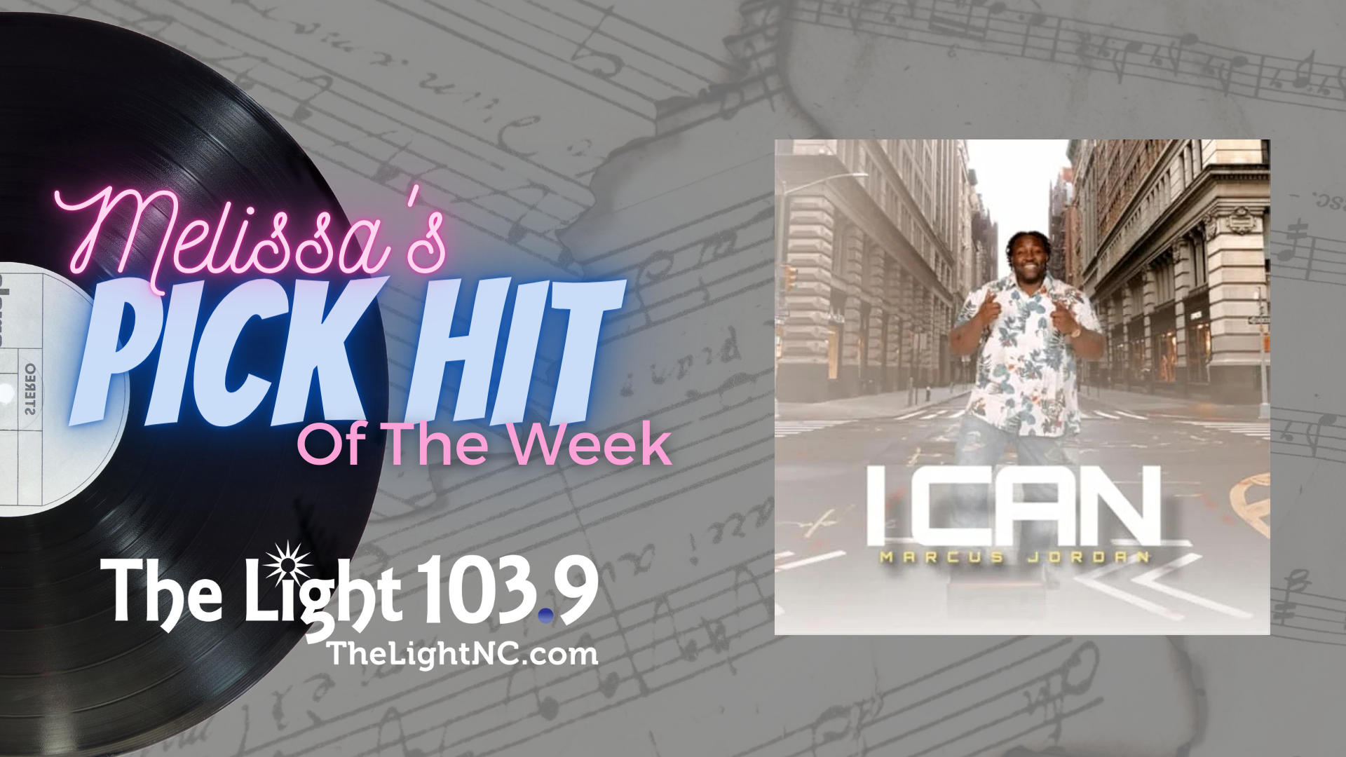 Pick Hit Of The Week - "I Can"