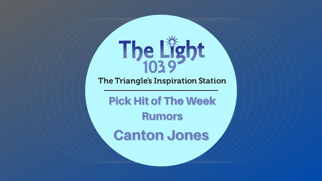 The Light Flyer Pick of The Week Canton Jones