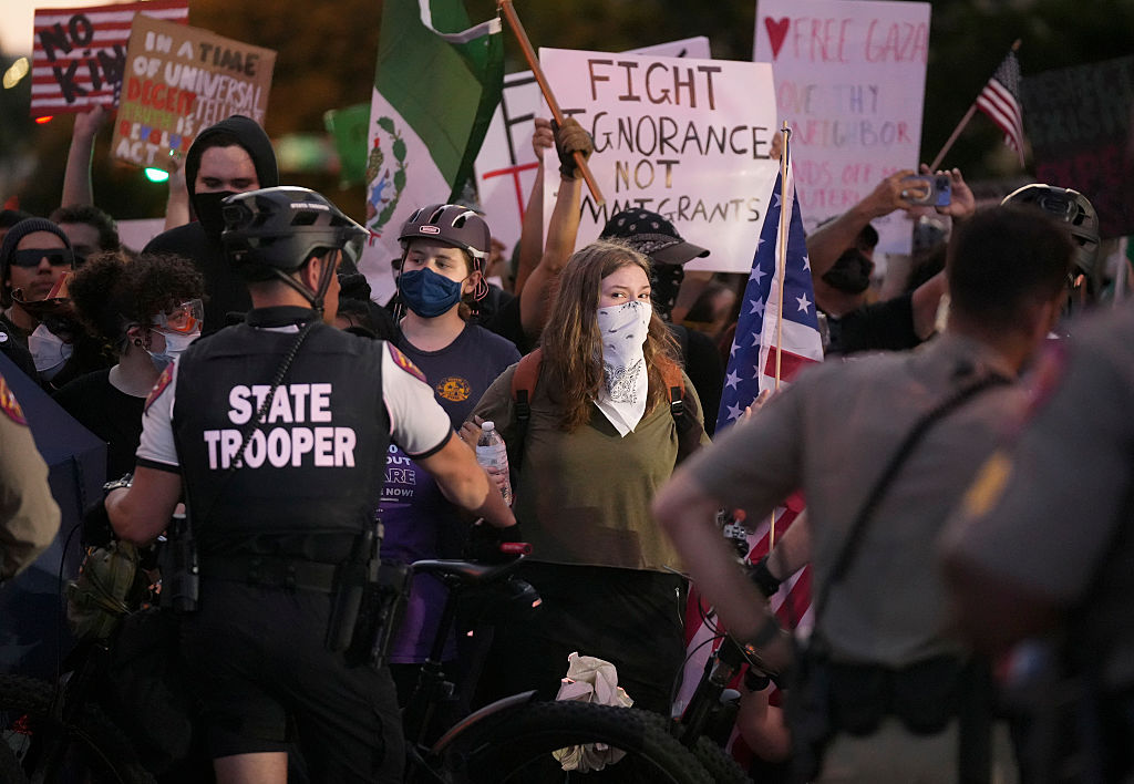 No Kings Trump Protest in Austin, Texas 2025