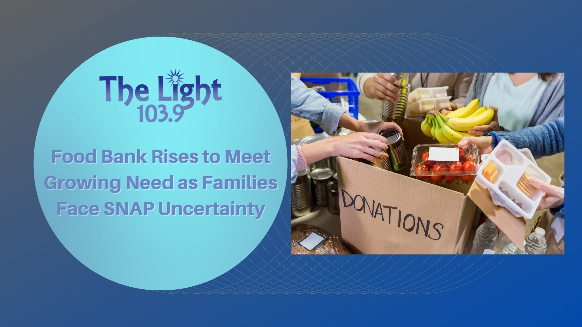 The Light Food Bank Interview Thumbnail